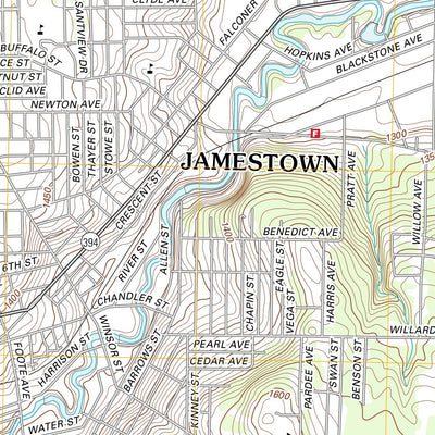 Jamestown, NY (2013, 24000-Scale) Preview 3