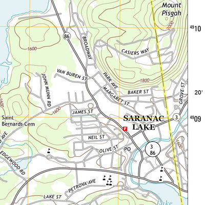 Saranac Lake, NY (2013, 24000-Scale) Preview 3