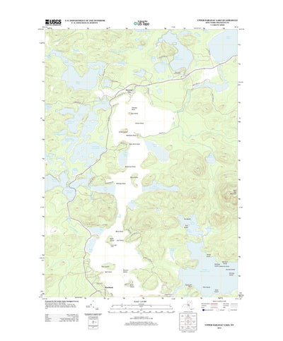 Upper Saranac Lake, NY (2013, 24000-Scale) Preview 1