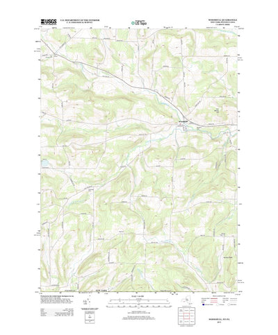 Woodhull, NY-PA (2013, 24000-Scale) Preview 1