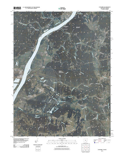 Cheshire, OH-WV (2011, 24000-Scale) Preview 1
