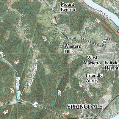 Marietta, OH-WV (2011, 24000-Scale) Preview 3