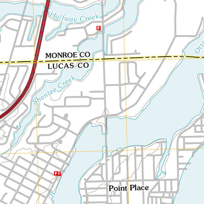 Oregon, OH-MI (2011, 24000-Scale) Preview 3