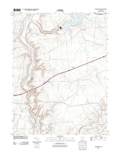 Oregonia, OH (2011, 24000-Scale) Preview 1