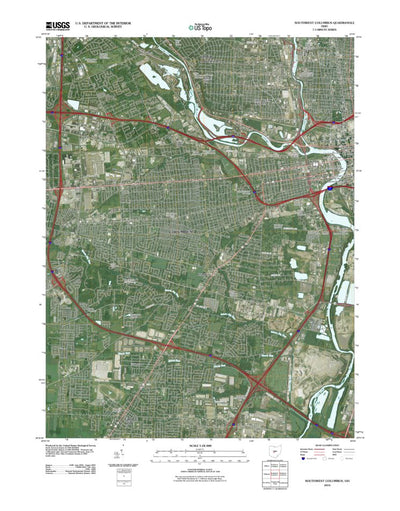 Southwest Columbus, OH (2010, 24000-Scale) Preview 1