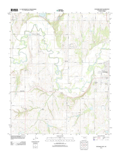Anadarko West, OK (2012, 24000-Scale) Preview 1
