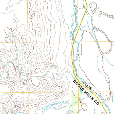 Antelope Hills NE, OK (2012, 24000-Scale) Preview 2