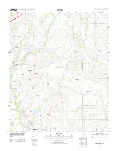 Arbuckle Hill, OK (2012, 24000-Scale) Preview 1