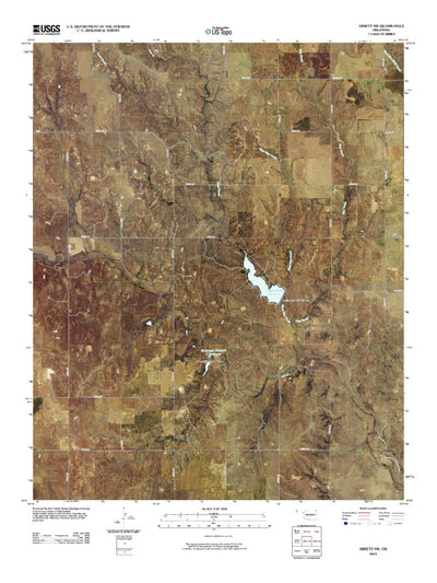 Arnett SW, OK (2010, 24000-Scale) Preview 1