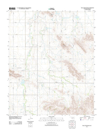 Bally Mountain, OK (2012, 24000-Scale) Preview 1