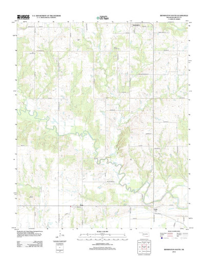 Bennington South, OK (2012, 24000-Scale) Preview 1