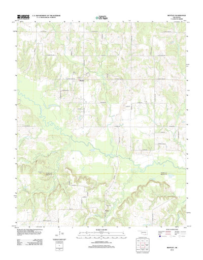 Bentley, OK (2012, 24000-Scale) Preview 1