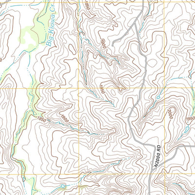 Big Kiowa Creek, OK (2012, 24000-Scale) Preview 2