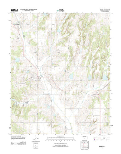 Binger, OK (2012, 24000-Scale) Preview 1