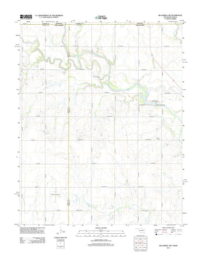 Blackwell NW, OK-KS (2012, 24000-Scale) Preview 1