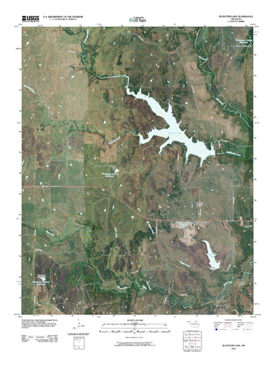 Bluestem Lake, OK (2010, 24000-Scale) Preview 1