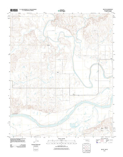 Bluff, OK-TX (2008, 24000-Scale) Preview 1