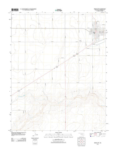 Boise City, OK (2012, 24000-Scale) Preview 1