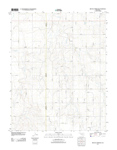 Bryans Corner SW, OK (2012, 24000-Scale) Preview 1