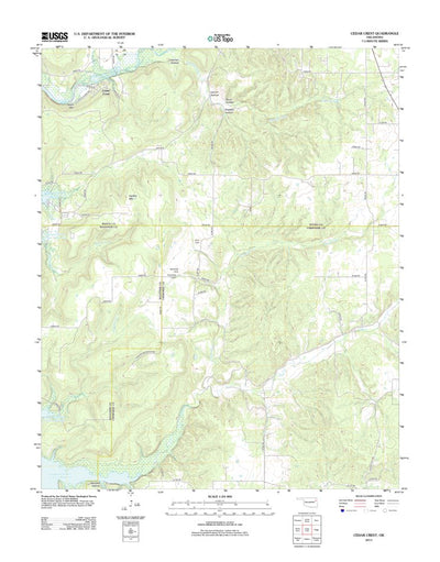 Cedar Crest, OK (2013, 24000-Scale) Preview 1