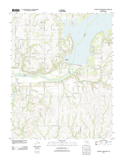 Charley Creek West, OK (2012, 24000-Scale) Preview 1