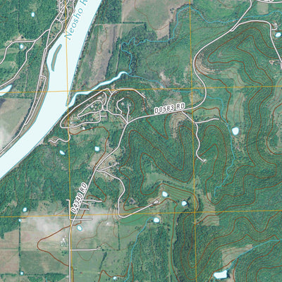 Chouteau, OK (2010, 24000-Scale) Preview 3