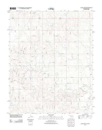 Clear Lake SE, OK-TX (2012, 24000-Scale) Preview 1