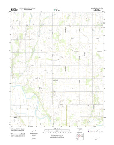 Crescent NW, OK (2012, 24000-Scale) Preview 1