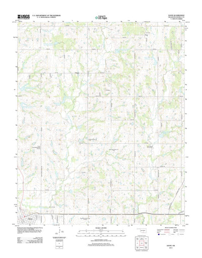 Davis, OK (2012, 24000-Scale) Preview 1