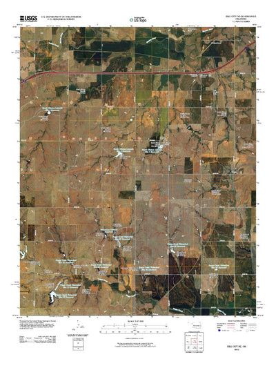 Dill City NE, OK (2010, 24000-Scale) Preview 1