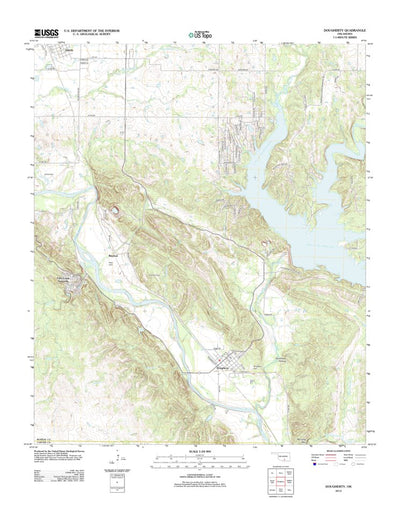 Dougherty, OK (2012, 24000-Scale) Preview 1