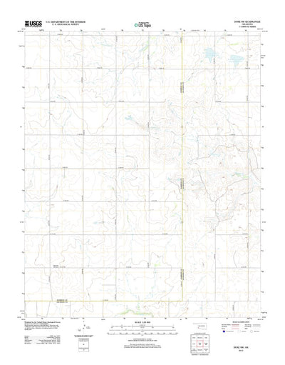 Duke SW, OK (2012, 24000-Scale) Preview 1