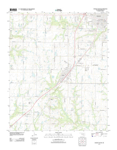 Durant South, OK (2012, 24000-Scale) Preview 1