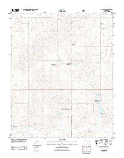 Durham, OK (2011, 24000-Scale) Preview 1