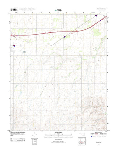 Erick, OK (2012, 24000-Scale) Preview 1