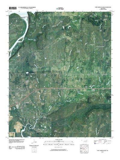 Fort Gibson Dam, OK (2010, 24000-Scale) Preview 1