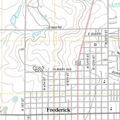 Frederick, OK (2012, 24000-Scale) Preview 3