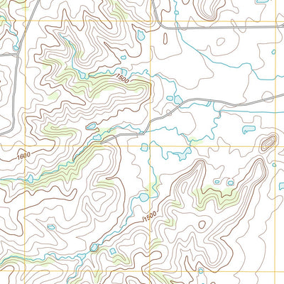 Glass Mountains SW, OK (2012, 24000-Scale) Preview 2
