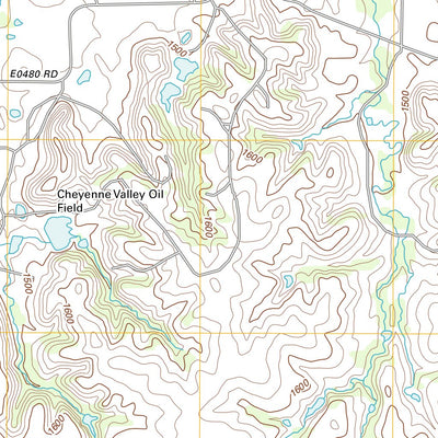 Glass Mountains SW, OK (2012, 24000-Scale) Preview 3