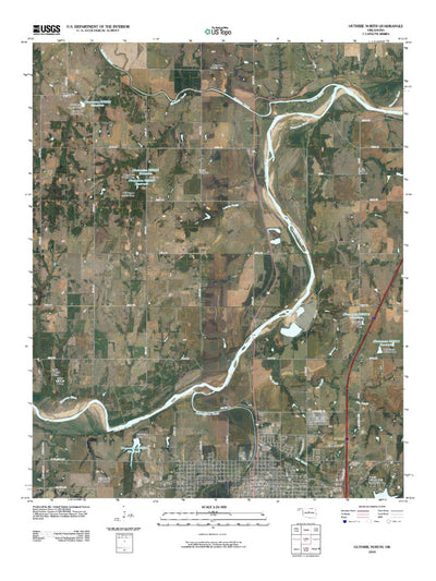 Guthrie North, OK (2009, 24000-Scale) Preview 1