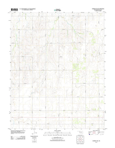 Harmon NW, OK (2012, 24000-Scale) Preview 1