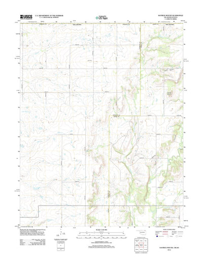 Hayrick Mound, OK-KS (2012, 24000-Scale) Preview 1