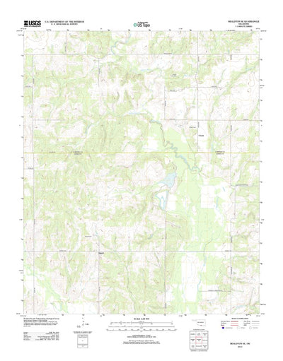 Healdton SE, OK (2012, 24000-Scale) Preview 1