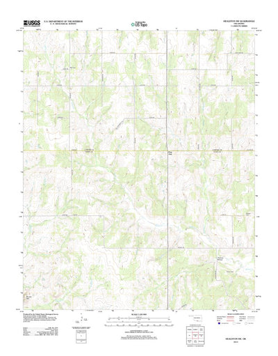 Healdton SW, OK (2012, 24000-Scale) Preview 1