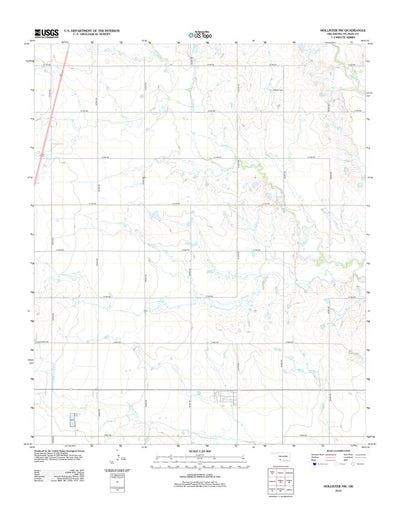 Hollister NW, OK (2012, 24000-Scale) Preview 1