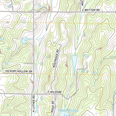 Horseshoe Lake, OK (2013, 24000-Scale) Preview 2