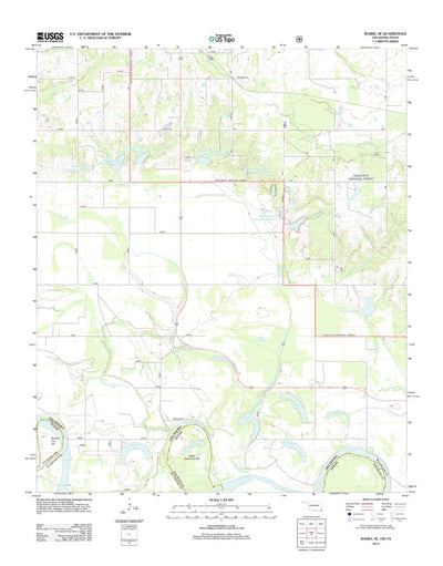 Idabel SE, OK-TX (2012, 24000-Scale) Preview 1