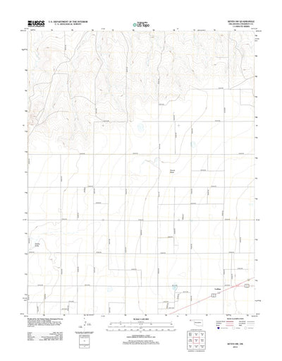 Keyes SW, OK (2012, 24000-Scale) Preview 1