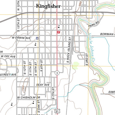 Kingfisher, OK (2012, 24000-Scale) Preview 3