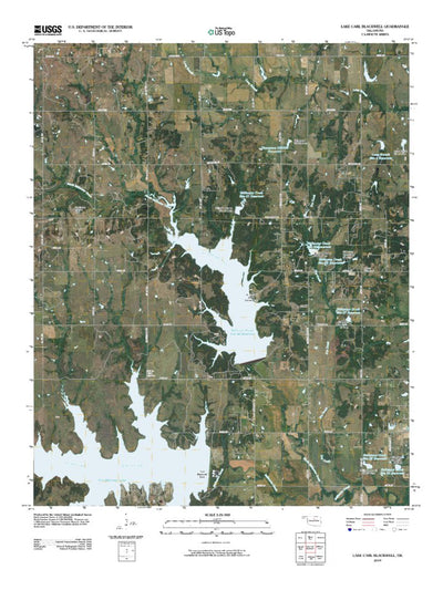 Lake Carl Blackwell, OK (2009, 24000-Scale) Preview 1